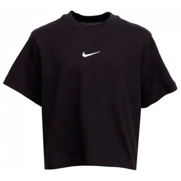 Футболка для девочек Nike G Nsw Tee Essntl Ss Boxy  / Черный photo 1 Футболка для девочек Nike G Nsw Tee Essntl Ss Boxy  / Черный photo 1