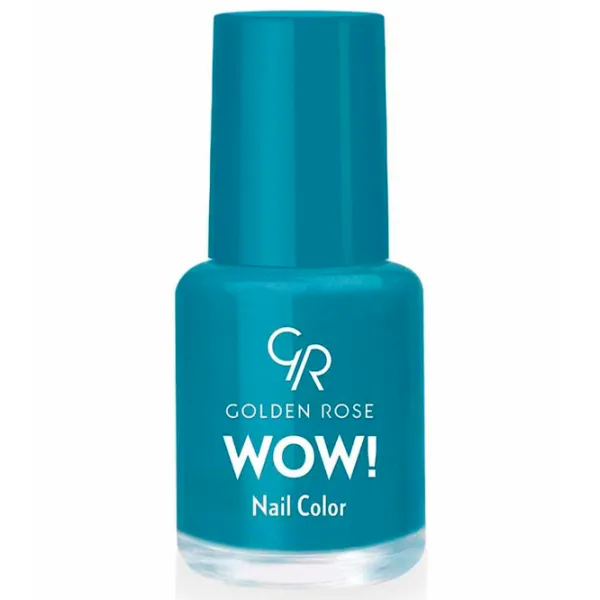 Лак для ногтей Golden Rose Wow 6 мл/ Синий photo 1