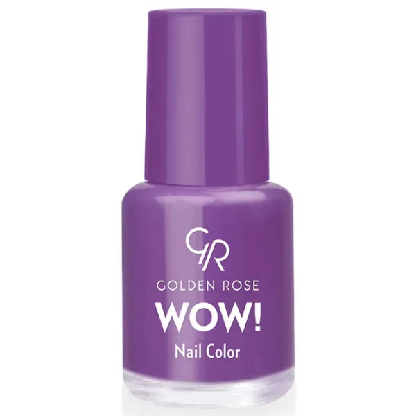 Лак для ногтей Golden Rose Wow 6 мл/ Бордо photo 1