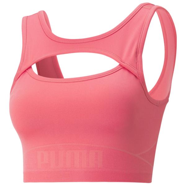Bustieră pentru femei Puma Formknit Seamless Fashion Pink photo 1 Bustieră pentru femei Puma Formknit Seamless Fashion Pink photo 1
