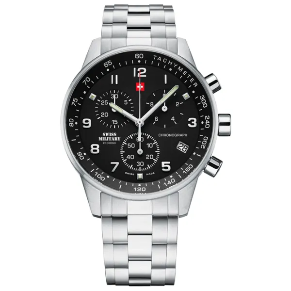 Ceas de mână pentru bărbați Swiss Military SM34012.01 Cuarț/ 41 mm photo 1 Ceas de mână pentru bărbați Swiss Military SM34012.01 Cuarț/ 41 mm photo 1