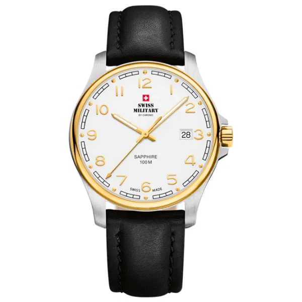 Ceas de mână pentru bărbați Swiss Military SM30200.28 Cuarț/ 39 mm photo 1 Ceas de mână pentru bărbați Swiss Military SM30200.28 Cuarț/ 39 mm photo 1