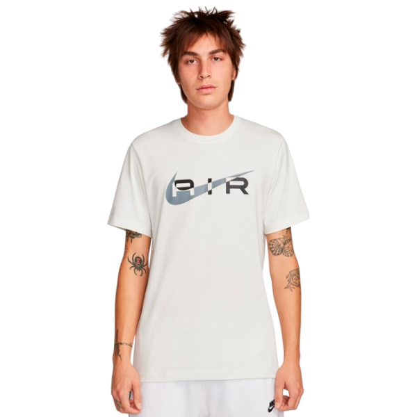 Tricou pentru bărbați Nike M Nsw Sw Air Graphic Tee 100% bumbac/ White photo 1