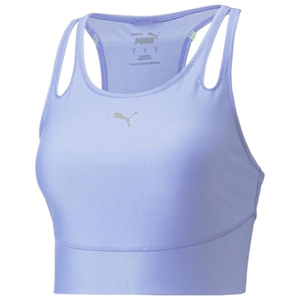 Bustieră pentru femei Puma Run Ultraform Crop Tank W Purple photo 1