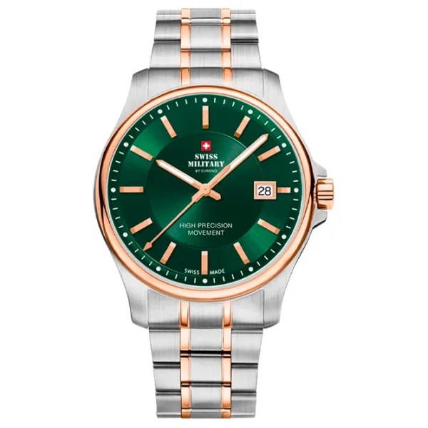 Ceas de mână pentru bărbați Swiss Military SM30200.33 Cuarț/ 39 mm photo 1 Ceas de mână pentru bărbați Swiss Military SM30200.33 Cuarț/ 39 mm photo 1