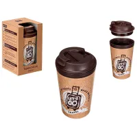 Cană termo Bytplast Phibo Travel Brown 0.35l