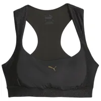 Топ для женщин Puma Logo Love Mid Impact Bra Черный