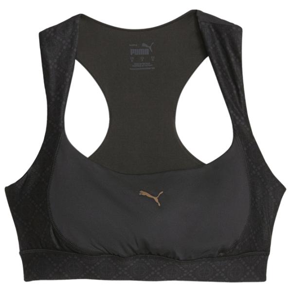 Bustieră pentru femei Puma Logo Love Mid Impact Bra Black photo 1 Bustieră pentru femei Puma Logo Love Mid Impact Bra Black photo 1