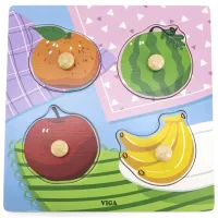 Puzzle VIGA Фрукты 1+/ Количество деталей: 4