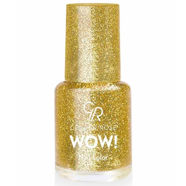 Lac de unghii Golden Rose Wow 6 ml/ Gold photo 1 Lac de unghii Golden Rose Wow 6 ml/ Gold photo 1