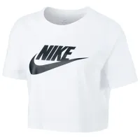 Футболка для девочек Nike G Nsw Tee Crop Futura  / Белый