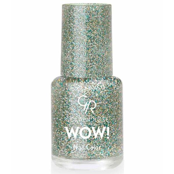 Lac de unghii Golden Rose Wow 6 ml/ Green photo 1 Lac de unghii Golden Rose Wow 6 ml/ Green photo 1