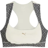 Bustieră pentru femei Puma Logo Love Mid Impact Bra Alpine Snow