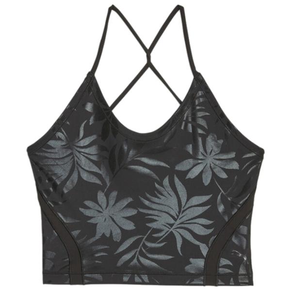Bustieră pentru femei Puma Studio Ultrabare Aop Crop Top Black photo 1