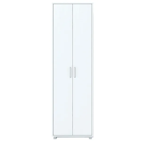 Dulap Linear Fabrik Home Modul №2 60 x 42.5 x 200 / PAL / Frasin alb photo 1