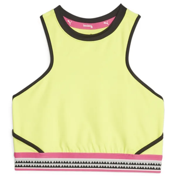 Bustieră pentru femei Puma Lemlem Crop Tank Yellow photo 1