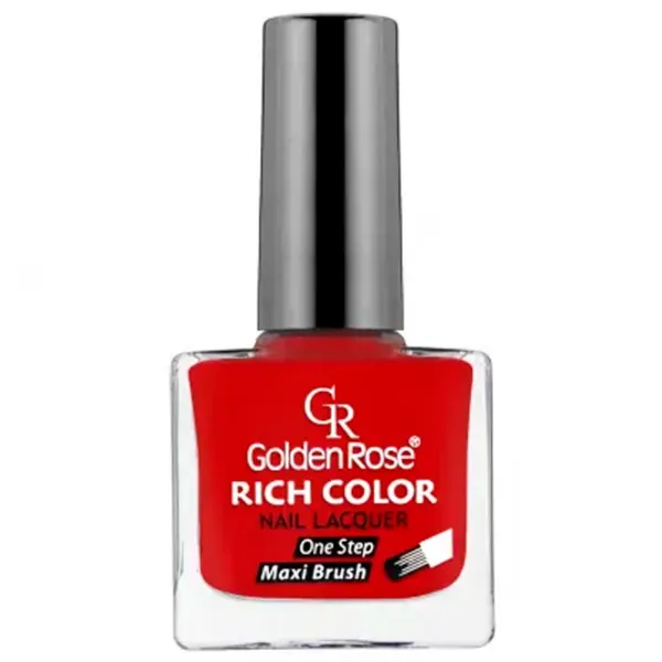 Lac de unghii Golden Rose Rich 10.5 ml/ Red photo 1