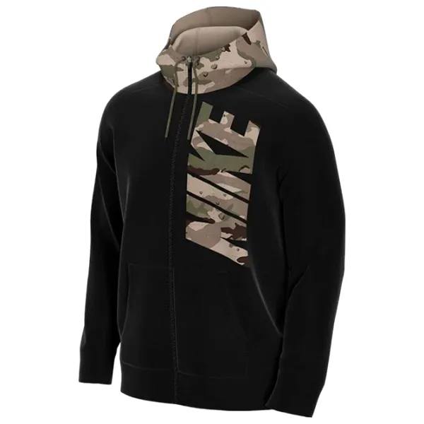 Толстовка для мужчин Nike Camo Training Прямой/ Черный photo 1