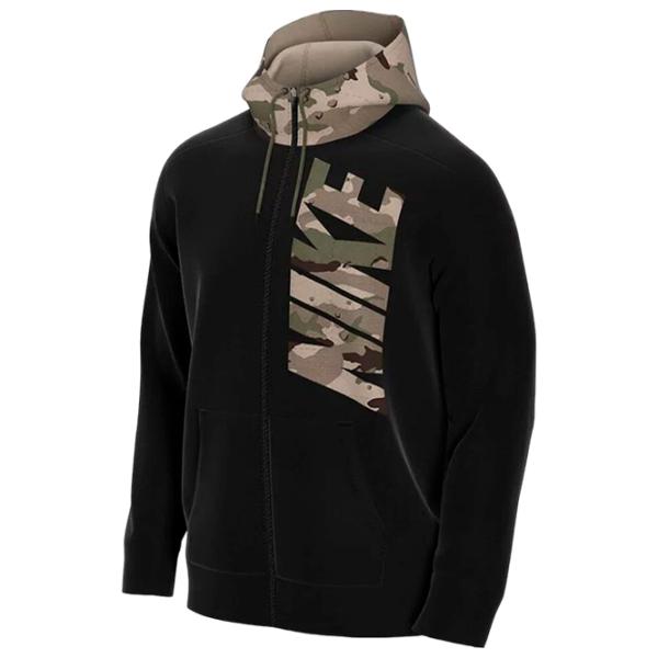 Толстовка для мужчин Nike Camo Training Прямой/ Черный photo 1