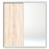 Dulap Coupe Fabrik Home 10926161 200 x 60 x 216 / PAL / Stejar Sonoma