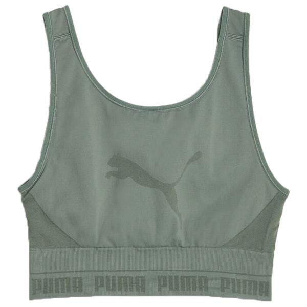 Топ для женщин Puma Evoknit Crop Top Эвкалипт photo 1