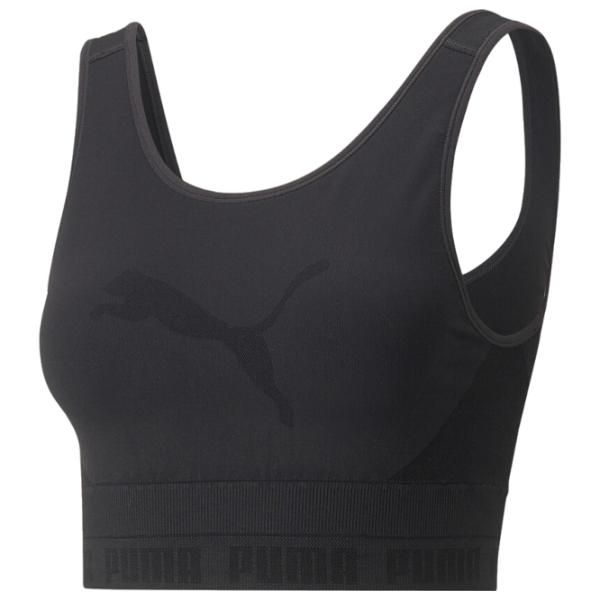 Топ для женщин Puma Evoknit Crop Top Черный photo 1