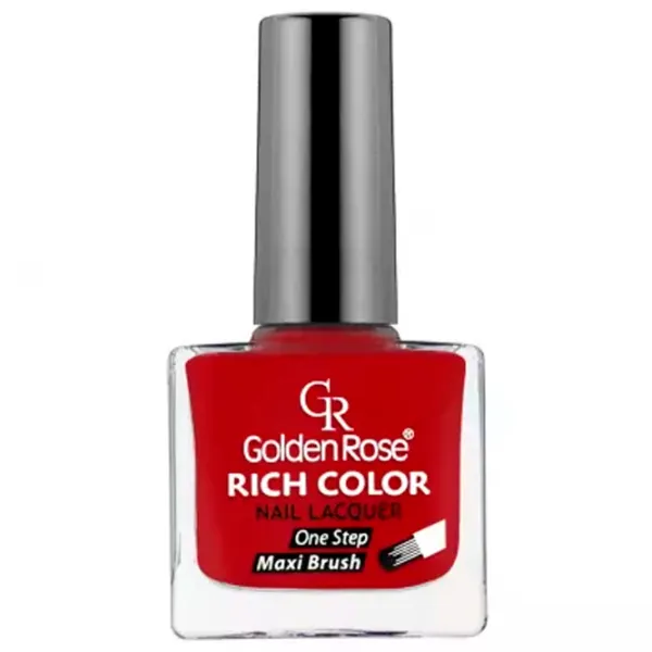 Lac de unghii Golden Rose Rich 10.5 ml/ Red photo 1