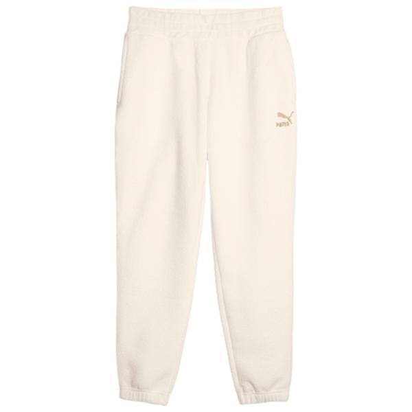 Pantaloni spotivi pentru femei Puma Classics Fleece Sweatpants XL/ Frosted Ivory photo 1