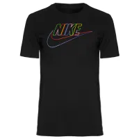 Tricou pentru bărbați Nike M Nsw Tee Club+ Brd Pk Hbr 100% bumbac/ Black