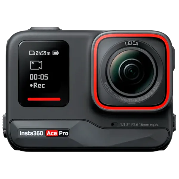 Cameră action Insta360 Ace Pro Standalone CINSAAJA 48 MP / 1650 mAh / Black photo 1