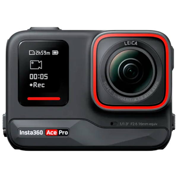 Cameră action Insta360 Ace Pro Standalone CINSAAJA 48 MP / 1650 mAh / Black photo 1
