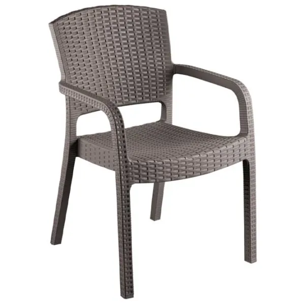 Scaun de grădină Sanja Verona Plastic/ Anthracite photo 1 Scaun de grădină Sanja Verona Plastic/ Anthracite photo 1