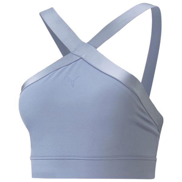 Bustieră pentru femei Puma Flawless Sculpt Mid-Impact Longline Blue photo 1