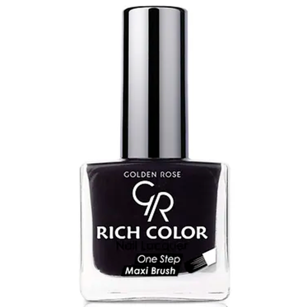 Лак для ногтей Golden Rose Rich 10.5 мл/ Черный photo 1 Лак для ногтей Golden Rose Rich 10.5 мл/ Черный photo 1