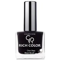 Лак для ногтей Golden Rose Rich 10.5 мл/ Черный