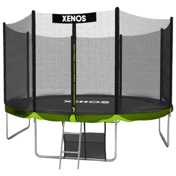 Trambulină Xenos XT-12FT Black/ Diametru - 366 cm photo 1 Trambulină Xenos XT-12FT Black/ Diametru - 366 cm photo 1