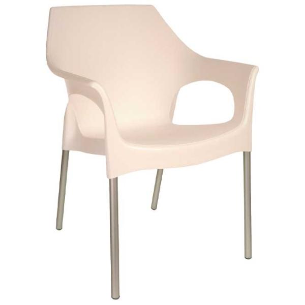 Садовый стул Sanja Stella Пластик/ Капучино photo 1