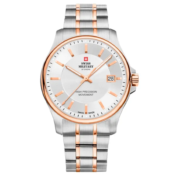 Ceas de mână pentru bărbați Swiss Military SM30200.07 Cuarț/ 39 mm photo 1 Ceas de mână pentru bărbați Swiss Military SM30200.07 Cuarț/ 39 mm photo 1