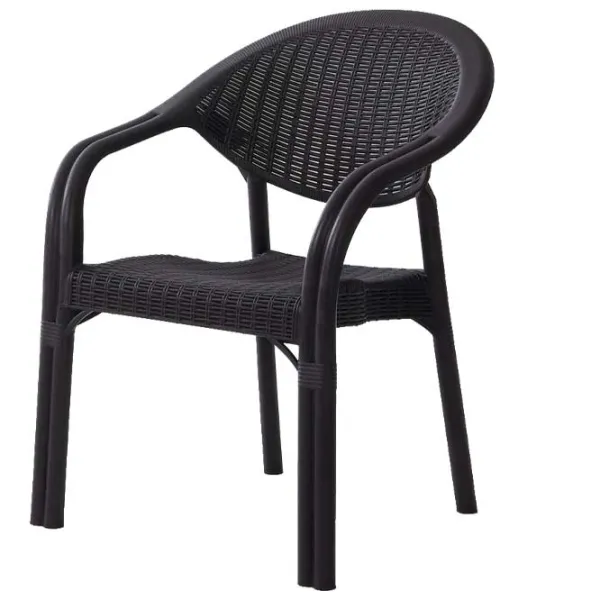 Scaun de grădină Magnus Bambo Plastic/ Brown photo 1