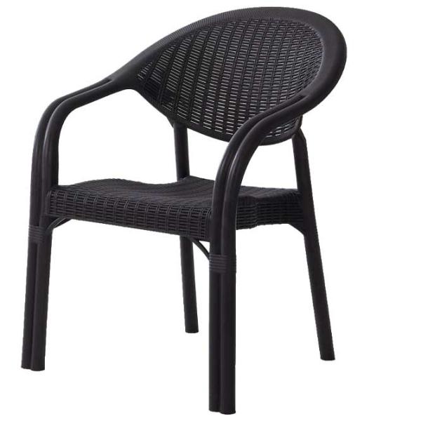 Scaun de grădină Magnus Bambo Plastic/ Brown photo 1