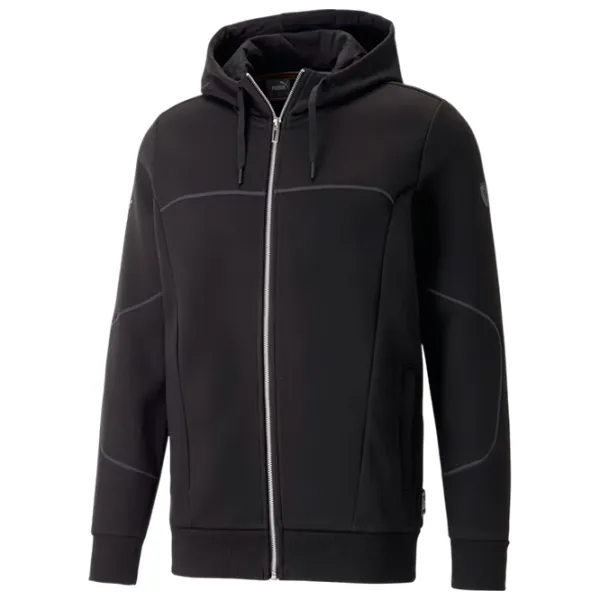 Hanorac pentru bărbați Puma Ferrari Style Hooded Jacket Drept/ Black photo 1