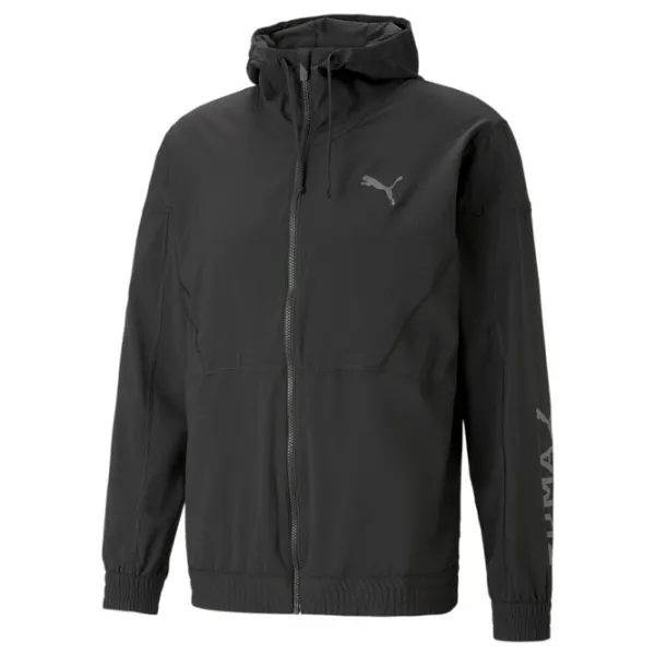 Толстовка для мужчин Puma Fit Woven Jacket Прямой/ Черный photo 1