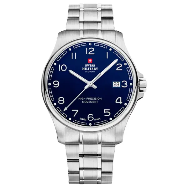 Ceas de mână pentru bărbați Swiss Military SM30200.18 Cuarț/ 39 mm photo 1 Ceas de mână pentru bărbați Swiss Military SM30200.18 Cuarț/ 39 mm photo 1