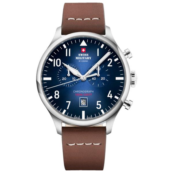 Ceas de mână pentru bărbați Swiss Military SM34098.07 Cuarț/ 42 mm photo 1 Ceas de mână pentru bărbați Swiss Military SM34098.07 Cuarț/ 42 mm photo 1