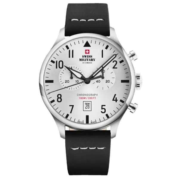 Ceas de mână pentru bărbați Swiss Military SM34098.06 Cuarț/ 42 mm photo 1