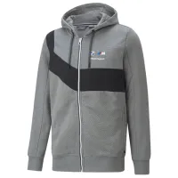 Hanorac pentru bărbați Puma Bmw Mms Hdd Sweat Jacket Drept/ Gray