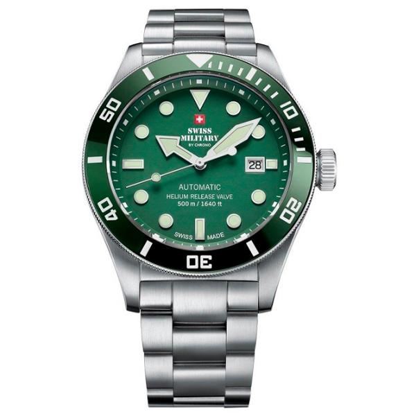 Ceas de mână pentru bărbați Swiss Military SMA34075.03 Mecanic/ 44 mm photo 1 Ceas de mână pentru bărbați Swiss Military SMA34075.03 Mecanic/ 44 mm photo 1