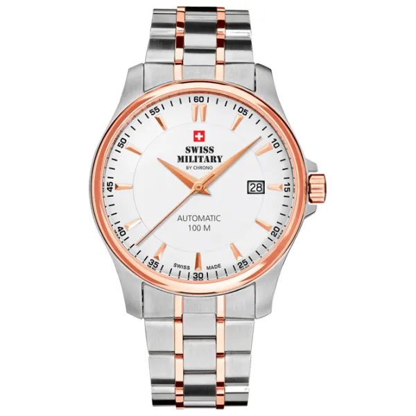 Ceas de mână pentru bărbați Swiss Military SMA34025.09 Mecanic/ 40 mm photo 1 Ceas de mână pentru bărbați Swiss Military SMA34025.09 Mecanic/ 40 mm photo 1