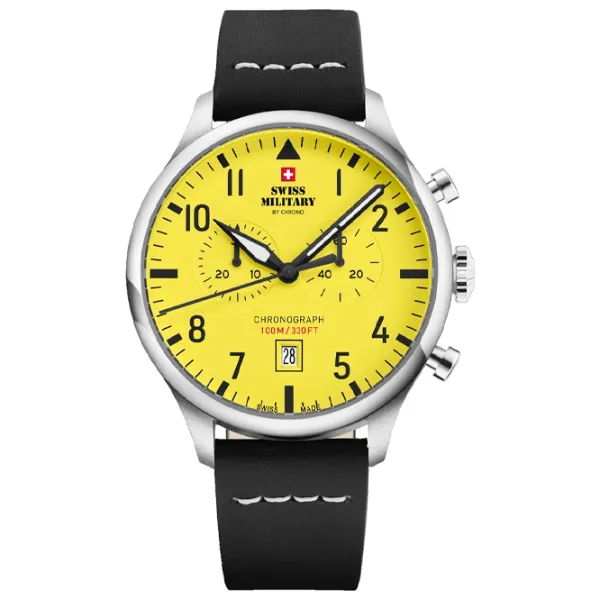 Ceas de mână pentru bărbați Swiss Military SM34098.10 Cuarț/ 42 mm photo 1 Ceas de mână pentru bărbați Swiss Military SM34098.10 Cuarț/ 42 mm photo 1
