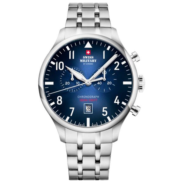 Ceas de mână pentru bărbați Swiss Military SM34098.03 Cuarț/ 42 mm photo 1 Ceas de mână pentru bărbați Swiss Military SM34098.03 Cuarț/ 42 mm photo 1